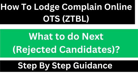 ots test complain